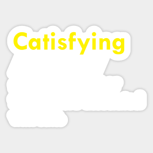 Catisfying Sticker